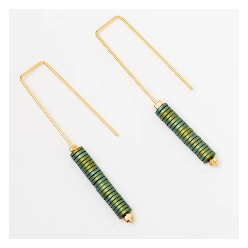 Handcrafted Geometric Earrings